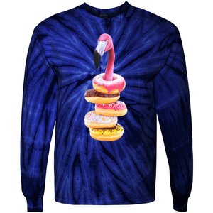 A Famished Flamingo 1 Tie-Dye Long Sleeve Shirt