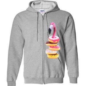 A Famished Flamingo 1 Full Zip Hoodie