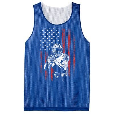 American Flag Football Team Gift Mesh Reversible Basketball Jersey Tank