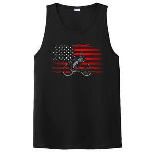 American Flag Fishing PosiCharge Competitor Tank