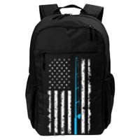 American Flag Fishing Rod Vintage fishing Daily Commute Backpack