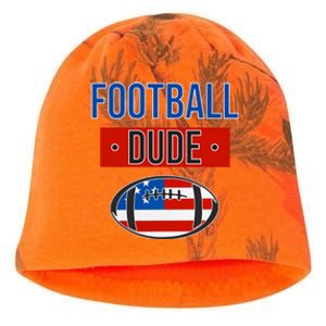 American Flag Football Gift Perfect Dude Gift Usa Dude Meaningful Gift Kati - Camo Knit Beanie