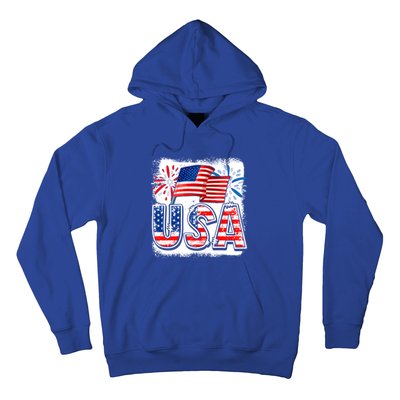 American Flag Funny Usa 4th Of July Funny Mom Mama Gift Hoodie