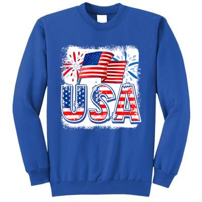 American Flag Funny Usa 4th Of July Funny Mom Mama Gift Sweatshirt