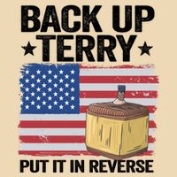 American Flag Firework Back Up Terry Put It In Reverse Terry Gift Bag