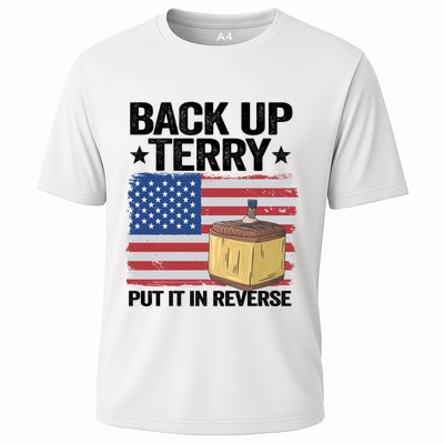 American Flag Firework Back Up Terry Put It In Reverse Terry Gift Performance Shirt