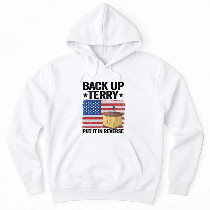 American Flag Firework Back Up Terry Put It In Reverse Terry Gift Hoodie