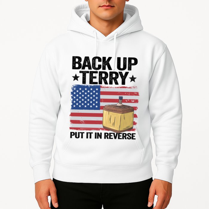 American Flag Firework Back Up Terry Put It In Reverse Terry Gift Hoodie