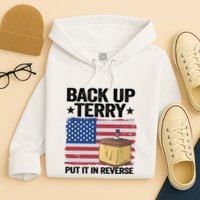 American Flag Firework Back Up Terry Put It In Reverse Terry Gift Hoodie