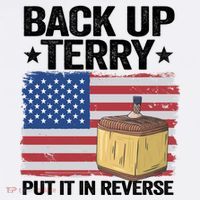 American Flag Firework Back Up Terry Put It In Reverse Terry Gift Sweatshirt