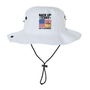 American Flag Firework Back Up Terry Put It In Reverse Terry Gift Legacy Cool Fit Booney Bucket Hat