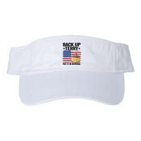American Flag Firework Back Up Terry Put It In Reverse Terry Gift Visor