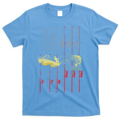 American Fishing Flag T-Shirt
