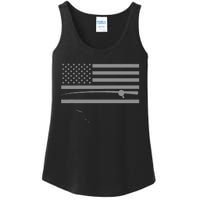 American Flag Fishing Apparel Fishing Ladies Essential Tank