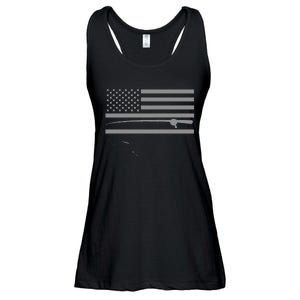 American Flag Fishing Apparel Fishing Ladies Essential Flowy Tank