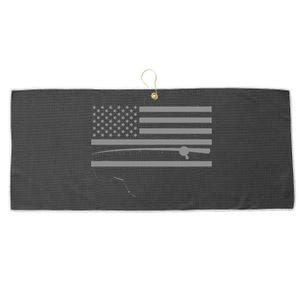 American Flag Fishing Apparel Fishing Large Microfiber Waffle Golf Towel