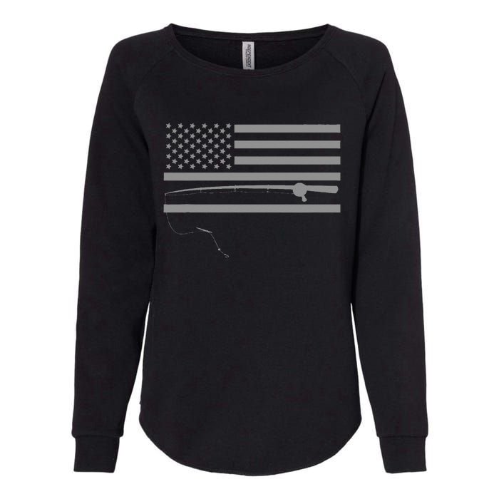 American Flag Fishing Apparel Fishing Womens California Wash Sweatshirt