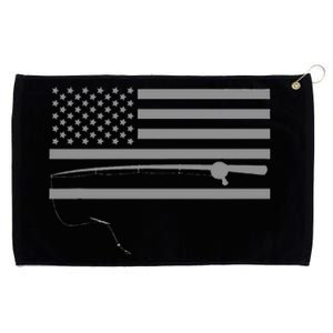 American Flag Fishing Apparel Fishing Grommeted Golf Towel