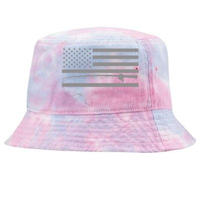 American Flag Fishing Apparel Fishing Tie-Dyed Bucket Hat