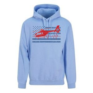 American Flag Flight Nurse Heartbeat Funny Gift Unisex Surf Hoodie