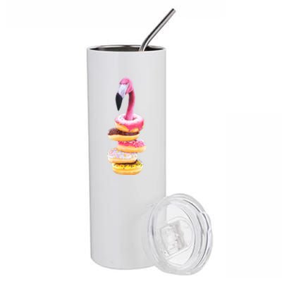 A Famished Flamingo Stainless Steel Tumbler