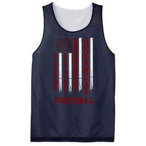 Arkansas Football Fan American Flag Mesh Reversible Basketball Jersey Tank