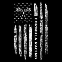 American Flag Formula Racing Cooling Performance Crew T-Shirt