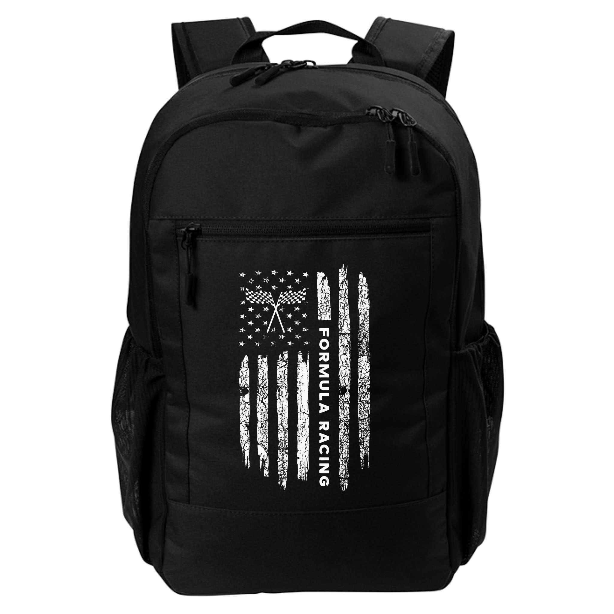 American Flag Formula Racing Backpack