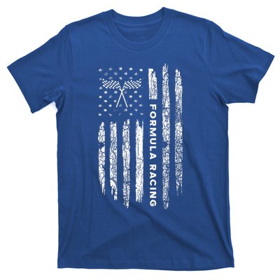 American Flag Formula Racing T-Shirt