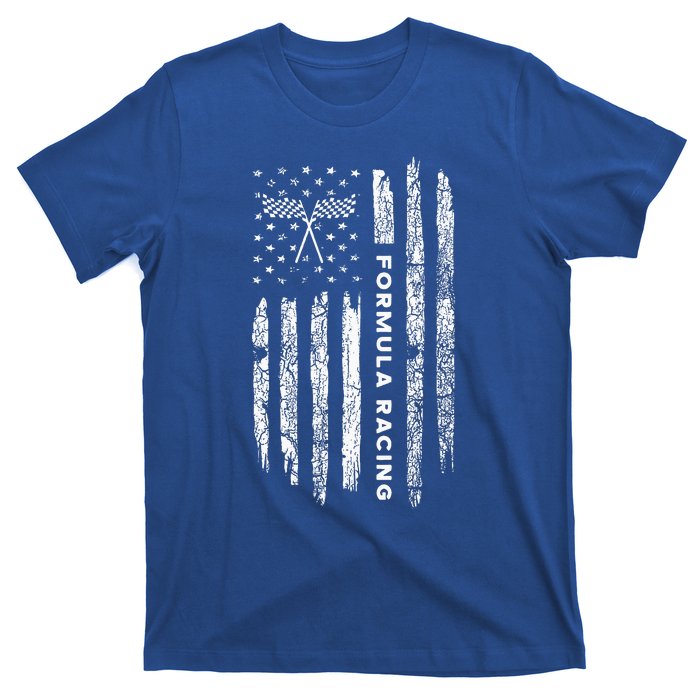 American Flag Formula Racing T-Shirt