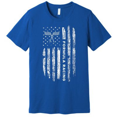 American Flag Formula Racing Premium T-Shirt