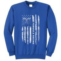 American Flag Formula Racing Tall Sweatshirt