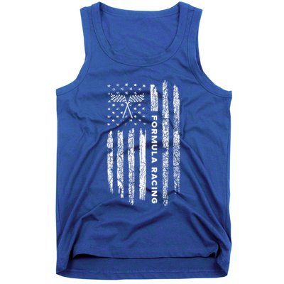 American Flag Formula Racing Tank Top