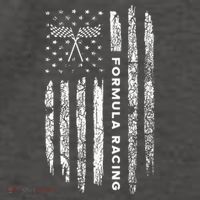 American Flag Formula Racing Vector Backpack