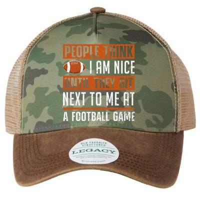 American Fantasy Football Slogan Graphic Legacy Tie Dye Trucker Hat