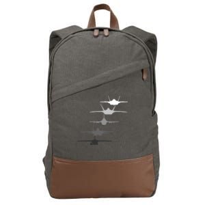 Air Force Fighter Jets F-4 F-111 F-15 F-16 F-22 F-35 Cotton Canvas Backpack