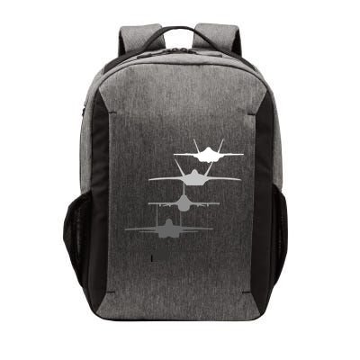 Air Force Fighter Jets F-4 F-111 F-15 F-16 F-22 F-35 Vector Backpack