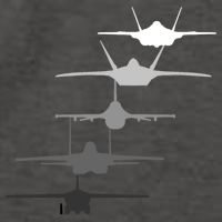 Air Force Fighter Jets F-4 F-111 F-15 F-16 F-22 F-35 Vector Backpack