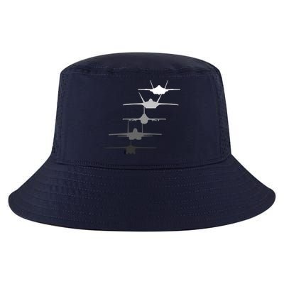 Air Force Fighter Jets F-4 F-111 F-15 F-16 F-22 F-35 Cool Comfort Performance Bucket Hat