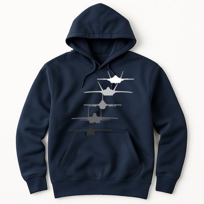 Air Force Fighter Jets F-4 F-111 F-15 F-16 F-22 F-35 Hoodie