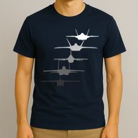 Air Force Fighter Jets F-4 F-111 F-15 F-16 F-22 F-35 T-Shirt