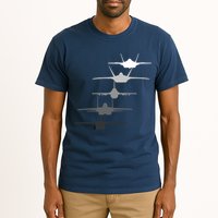 Air Force Fighter Jets F-4 F-111 F-15 F-16 F-22 F-35 Tall T-Shirt