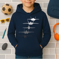 Air Force Fighter Jets F-4 F-111 F-15 F-16 F-22 F-35 Kids Hoodie