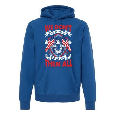 American Flag Freedom Love For Your Country Patriotism Cute Gift Premium Hoodie