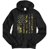 American Flag Fishing Rod Bass Fish Pole Camouflage Tie Dye Hoodie