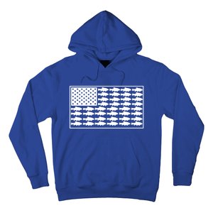 American Flag Fishes Gift Hoodie