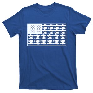 American Flag Fishes Gift T-Shirt