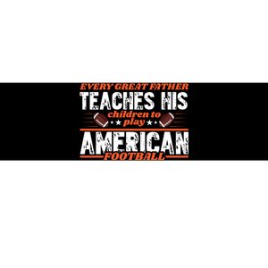 American Fantasy Football Slogan Bumper Sticker