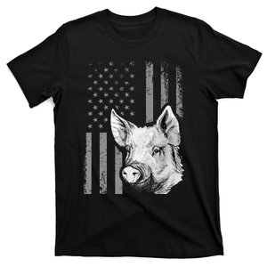 American Flag Farmer Chicken Lover T-Shirt