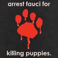 Arrest Fauci For Killing Puppies Adult Drive Performance Visor